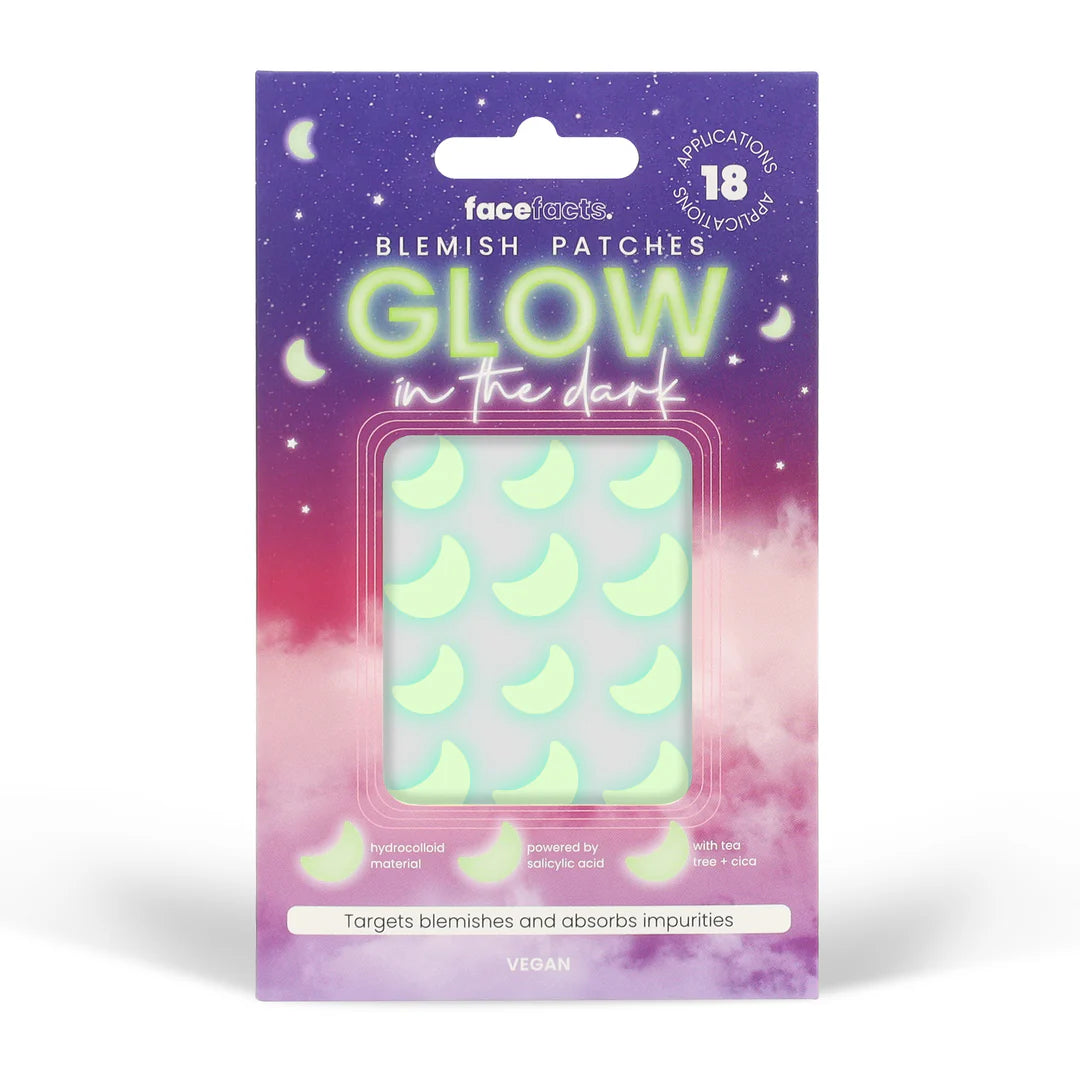 Face Facts Blemish Patches - Glow In The Dark Moons