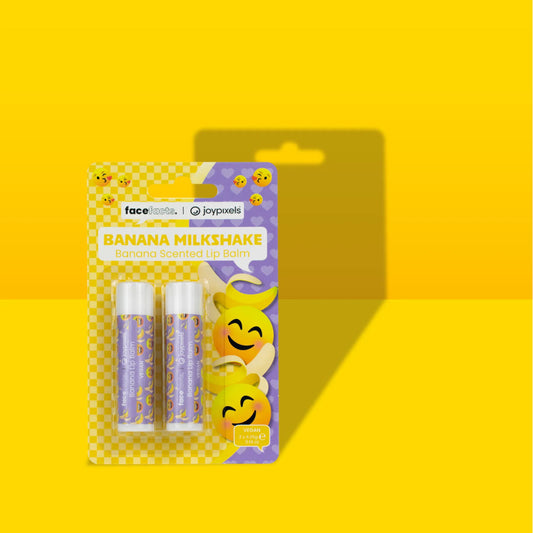 Face Facts Joypixels Lip Balms - Banana Milkshake