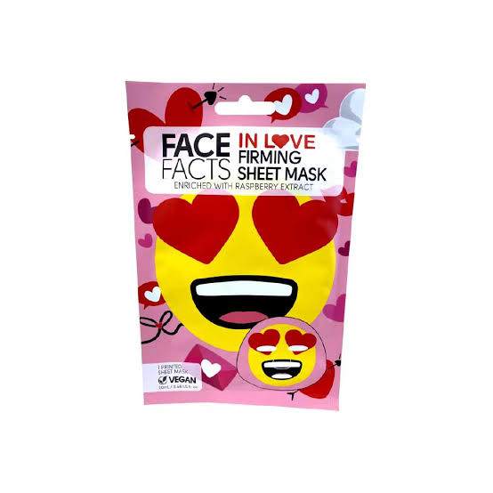 Face Facts Printed Sheet Masks - In Love