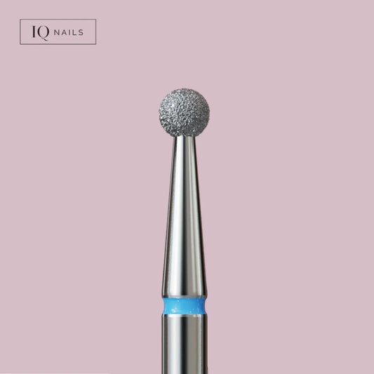 Fraise en Diamant Grain Bleu forme Boule 4 mm