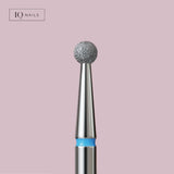 Fraise en Diamant Grain Bleu forme Boule 4 mm