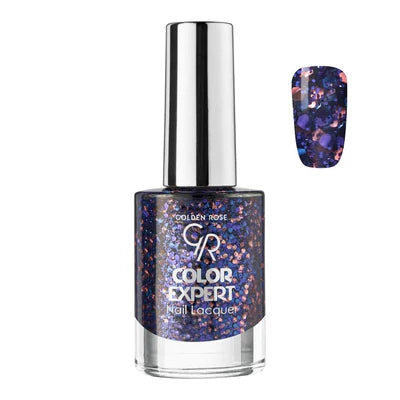 GR COLOR EXPERT NAIL LACQUER GLITTER NO:614