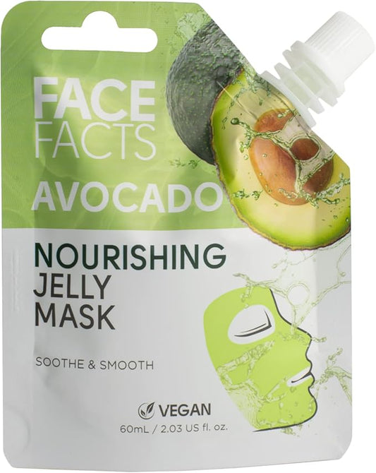 Masque Gelée Visage Avocat Face Facts