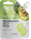 Masque Gelée Visage Avocat Face Facts