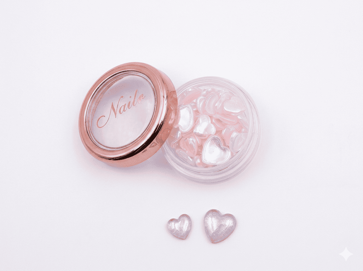 Mollylac - Décoration pour ongles coeurs 3D, N°2