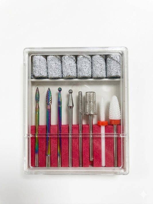 Mollylac Ensemble d'embouts pour ponceuse 12pcs