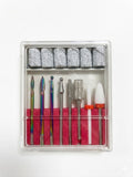 Mollylac Ensemble d'embouts pour ponceuse 12pcs