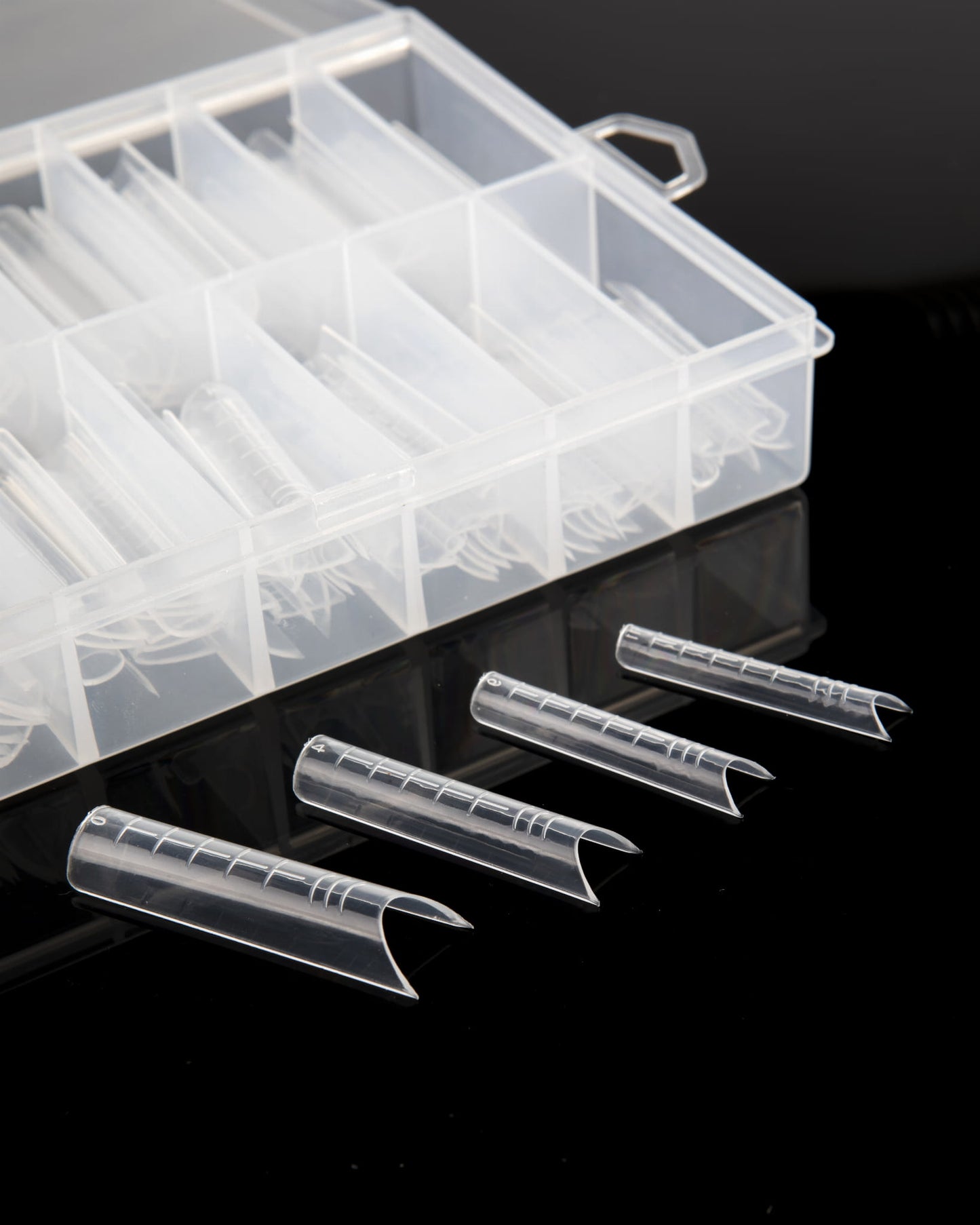 NC Dual Form Square Down-totally clear 120 pcs