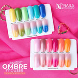NC Ombré Mousse Paintart - Summer Edition