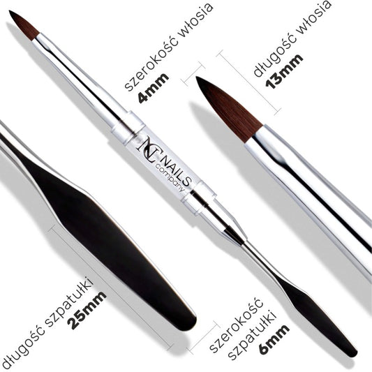 NC Pinceau pour acrylo-gel n° 4