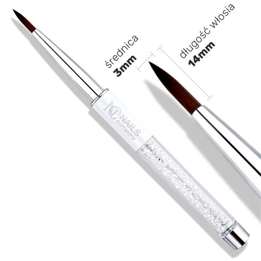 NC Pinceau pour décorations Zhostovo et ombrage