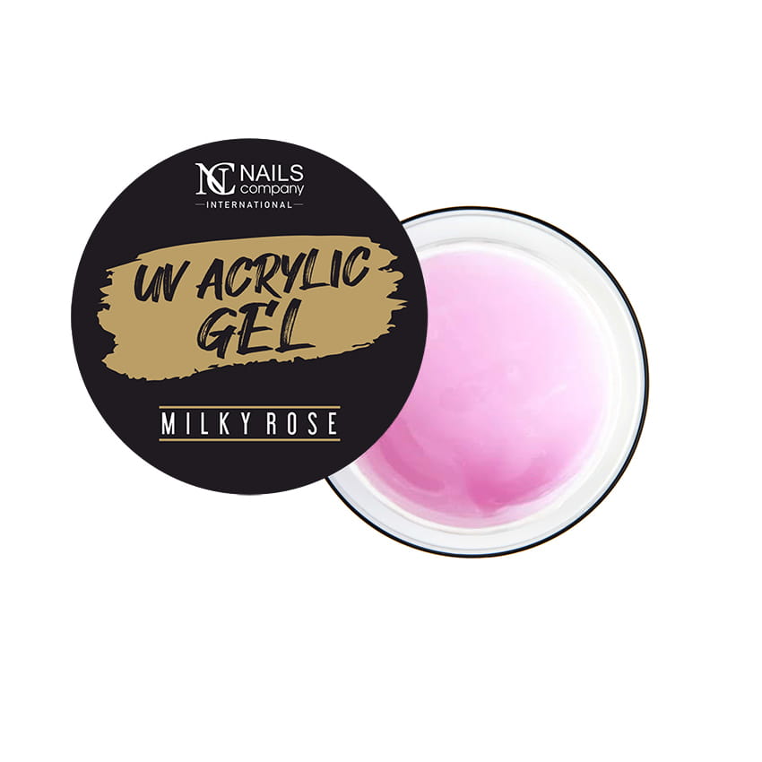 NC UV ACRYLIC GEL MILKY ROSE 15 G