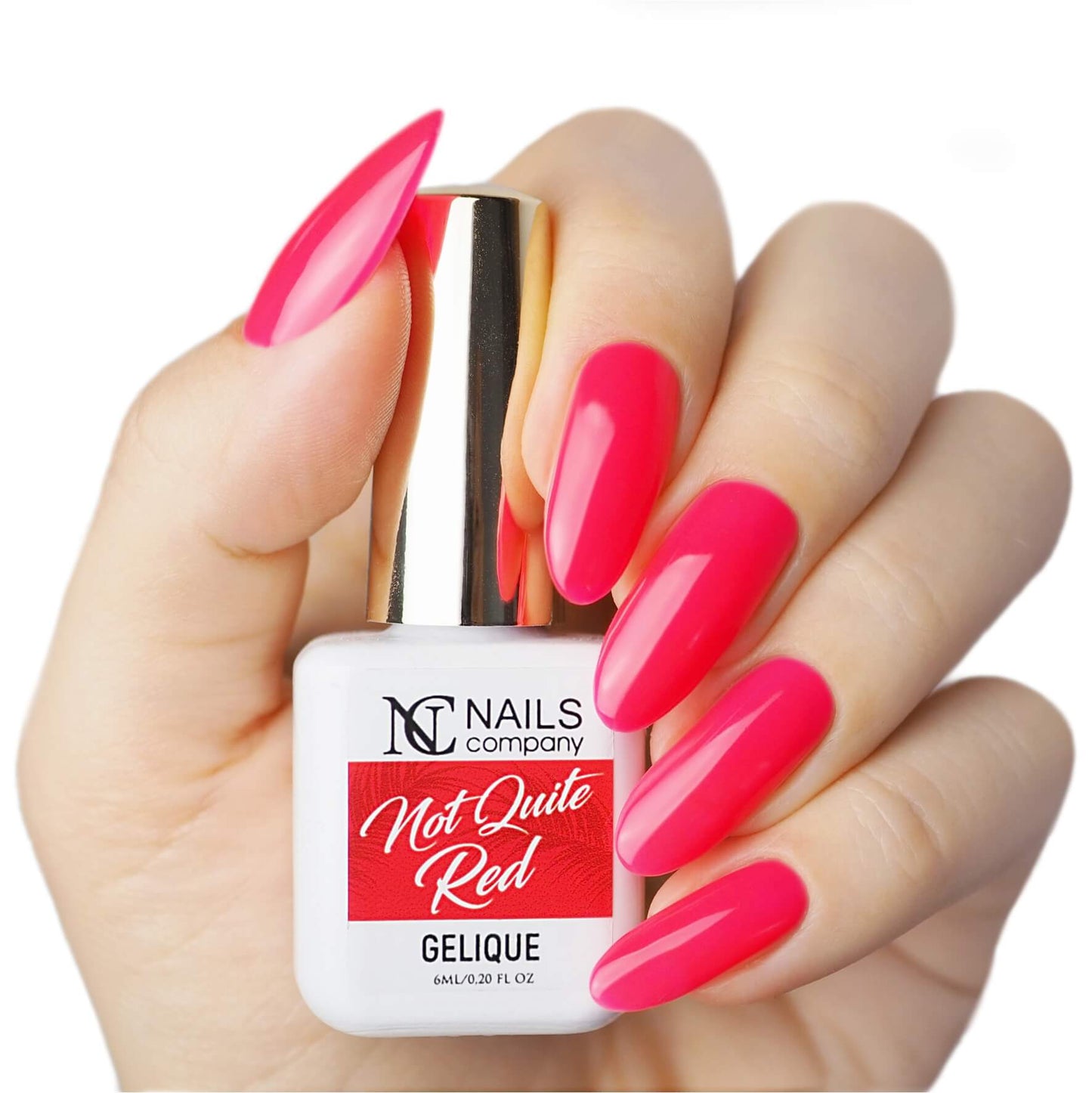 NC VSP Not Quite Red Gelique 6 ml/Nail Talk
