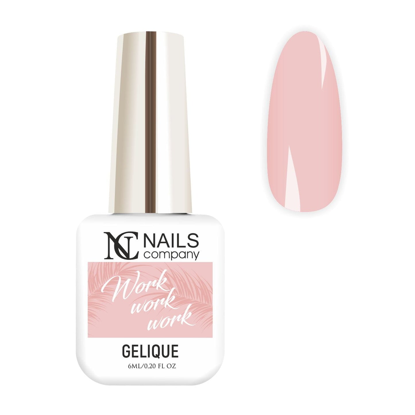 NC VSP Work Work Work Gelique 6 ml/Dress Code Nude