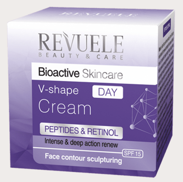 REVUELE Bio Active Skin Care Peptids & Retinol V-shape Day Cream 50 ml