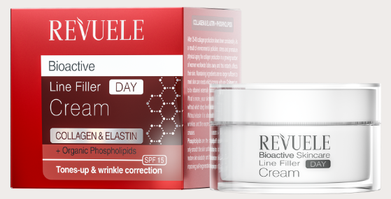 REVUELE BIOACTIVE - Crème de Jour Anti-Rides au Collagen 50ml