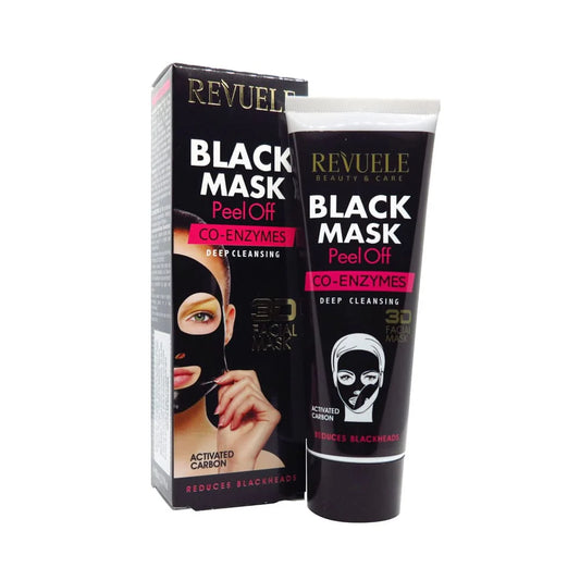 REVUELE BLACK MASK PEEL OFF CO-ENZYMES 80ml