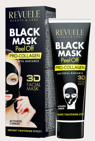 REVUELE BLACK MASK PEEL OFF PRO-COLLAGEN