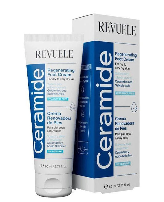 REVUELE CERAMIDE REGENERATING FOOT CREAM, 80 ml