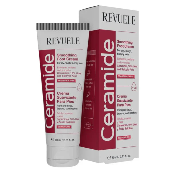 REVUELE CERAMIDE SMOOTHING FOOT CREAM 80ML