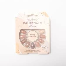 Technic False Nails Almond - Nude Rainbow