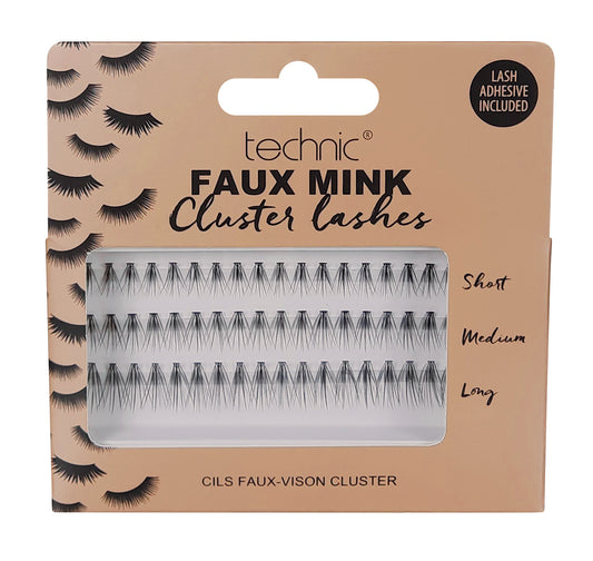 Technic Faux Mink Individual Cluster Lashes