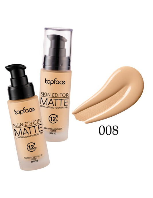 Topface Skin Editor Matte Fond de teint_008